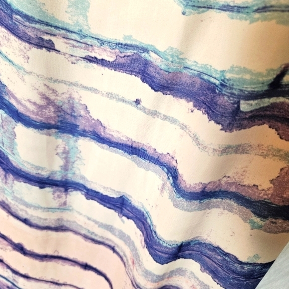 Forever 21 Spring Watercolor Striped Maxi Dress - Picture 5 of 7